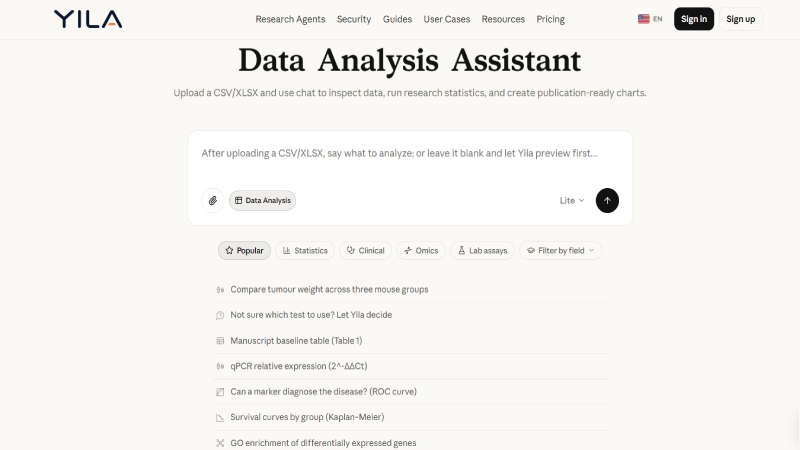Data Analysis Assistant